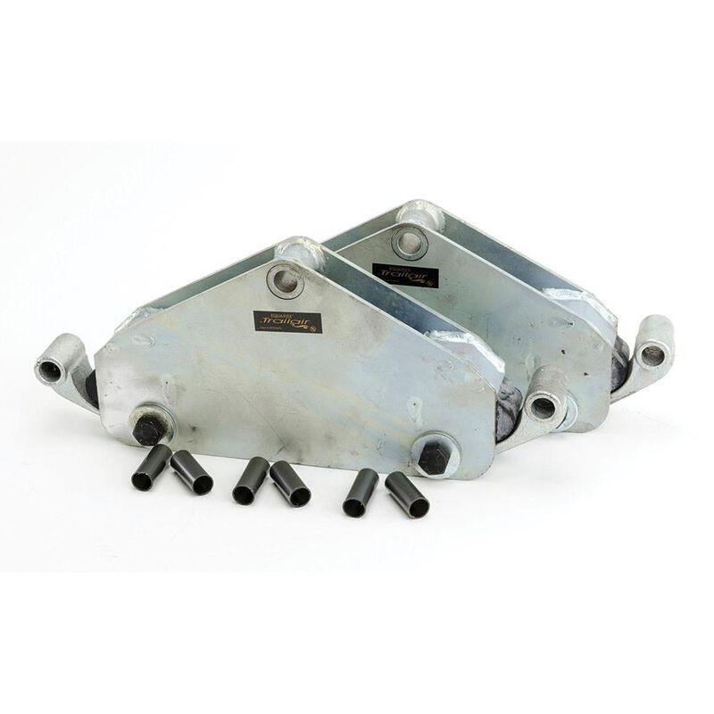 Lippert Equa-Flex Rubberized Equalizer Tandem Axle Kit, Wide Stance, 3,500-5,200 lbs. image number 1