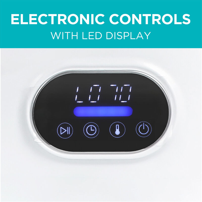 Black+Decker Portable 1.5 cu. ft. Dryer, White image number 2