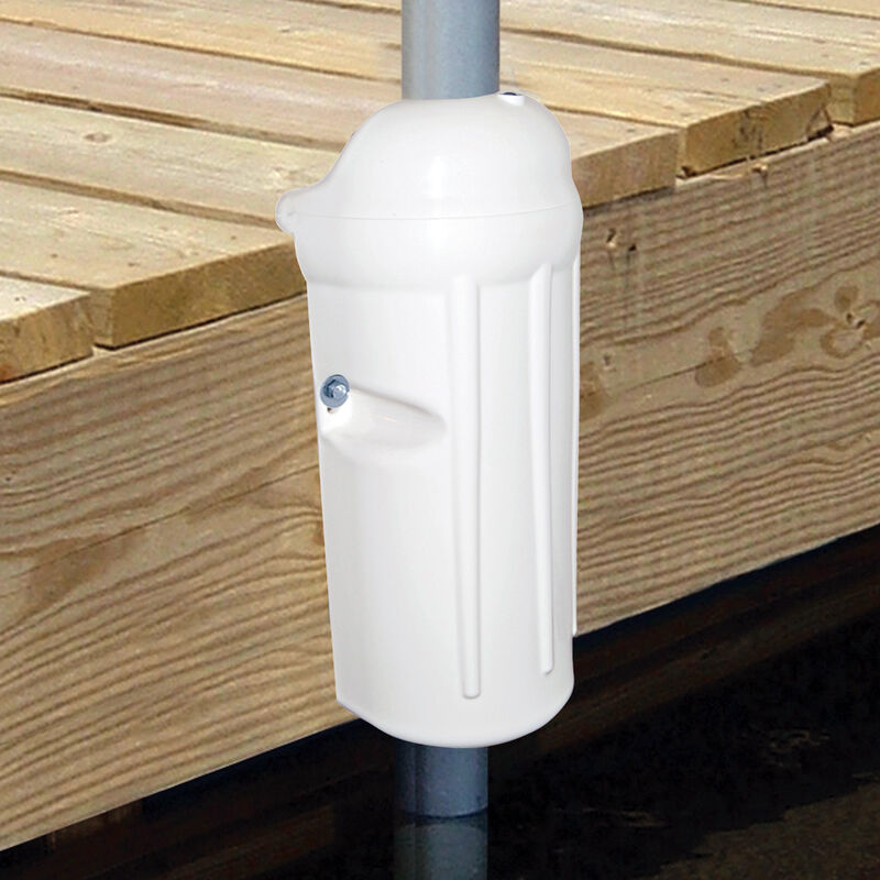 Dock Post Bumper 7" x 17", White image number 3