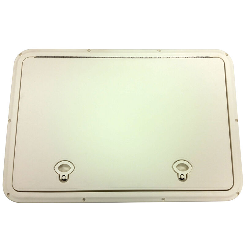 DPI Marine DPF Marine Creamy White Fulsh Series Hatch Door, 16-3/4" x 24-3/4" O.D. frame image number 1