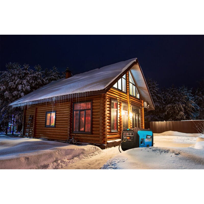 Pulsar 7,250-Watt Super Quiet Dual Fuel Inverter Generator with CO Alert and Remote Start image number 2