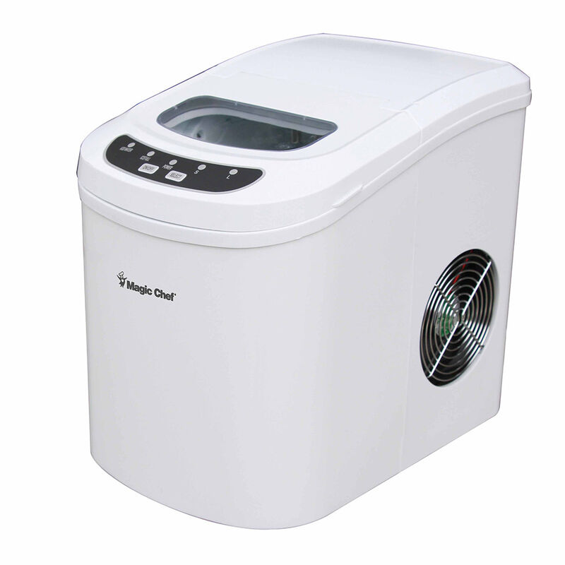 Magic Chef Portable Ice Maker, 27 Lb., White image number 1