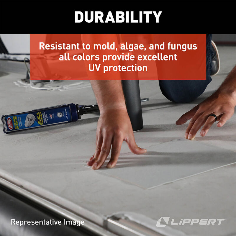 Lippert SuperFlex RV Roof Installation Kit, White image number 5