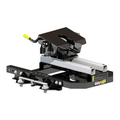 PullRite 2714 SuperGlide 5th Wheel Hitch for Ford Puck System, 16K