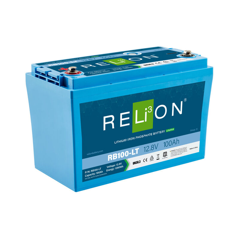RELiON RB100-LT Cold Weather Deep Cycle Lithium Battery, Group 31 image number 1
