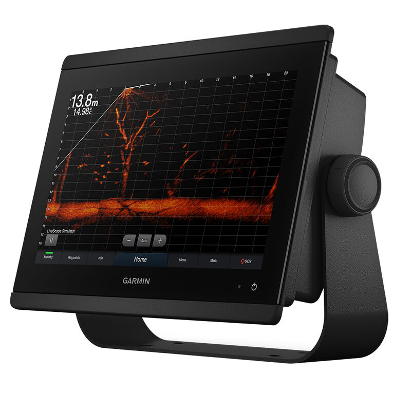 Garmin GPSMAP; 8412xsv 12" Chartplotter/Sounder Combo w/Worldwide Basemap & Sonar image number 3