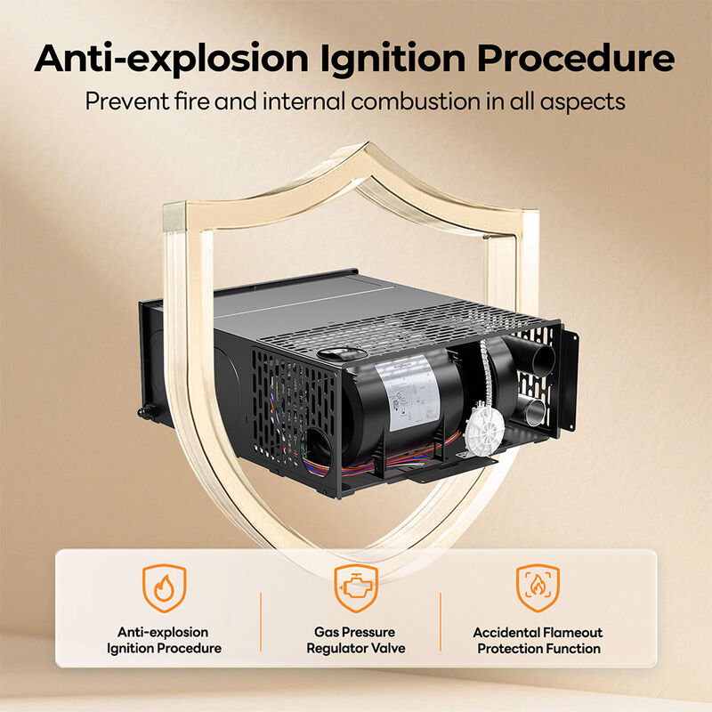 Fogatti InstaHeat Ultra 30K BTU RV Furnace w/ Controller (No Door) image number 6