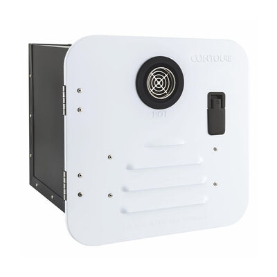 CONTOURE 42,000 BTU RV Tankless Water Heater with White Access Door