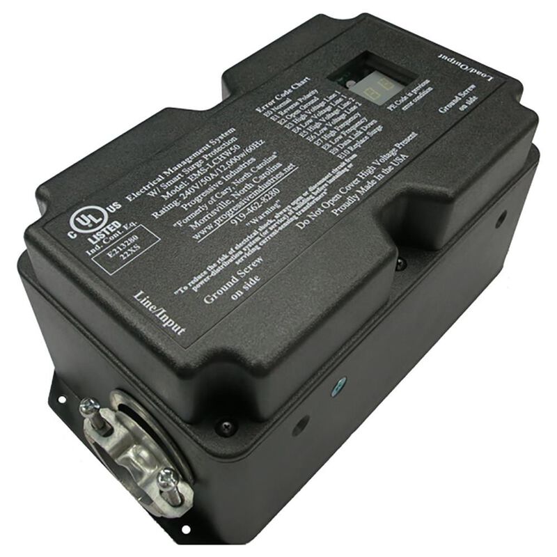 Surge Protector with Voltage Protection, Hardwired 50-amp image number 1
