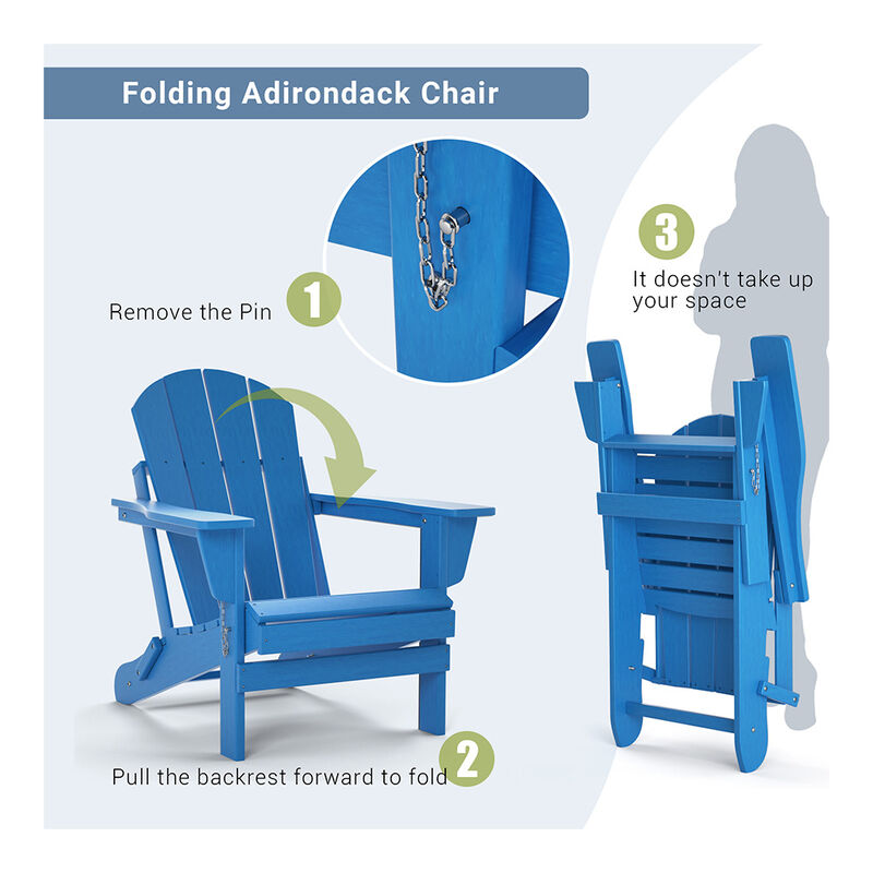 Upland Folding Adirondack Chair image number 4