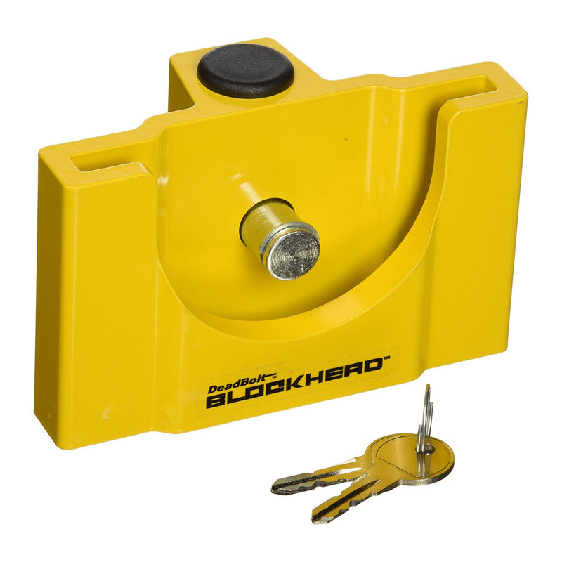 Deadbolt / CT Johnson Trailer Coupler Lock image number 1