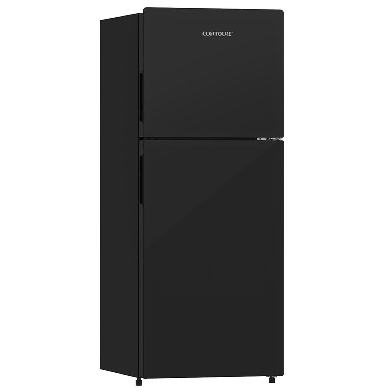 CONTOURE 10.7 cu.ft. RapidCold 12V DC Refrigerator, Black/Glass Door image number 1
