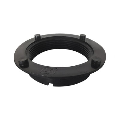 ICON Technologies Spin Weld Fitting, 3" Flush Threaded FPT, Black