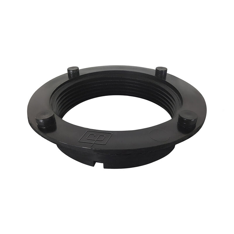 ICON Technologies Spin Weld Fitting, 3" Flush Threaded FPT, Black image number 1