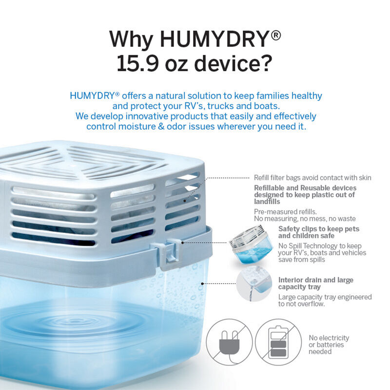 HUMYDRY Premium Moisture Absorber, 15.9 oz. image number 7