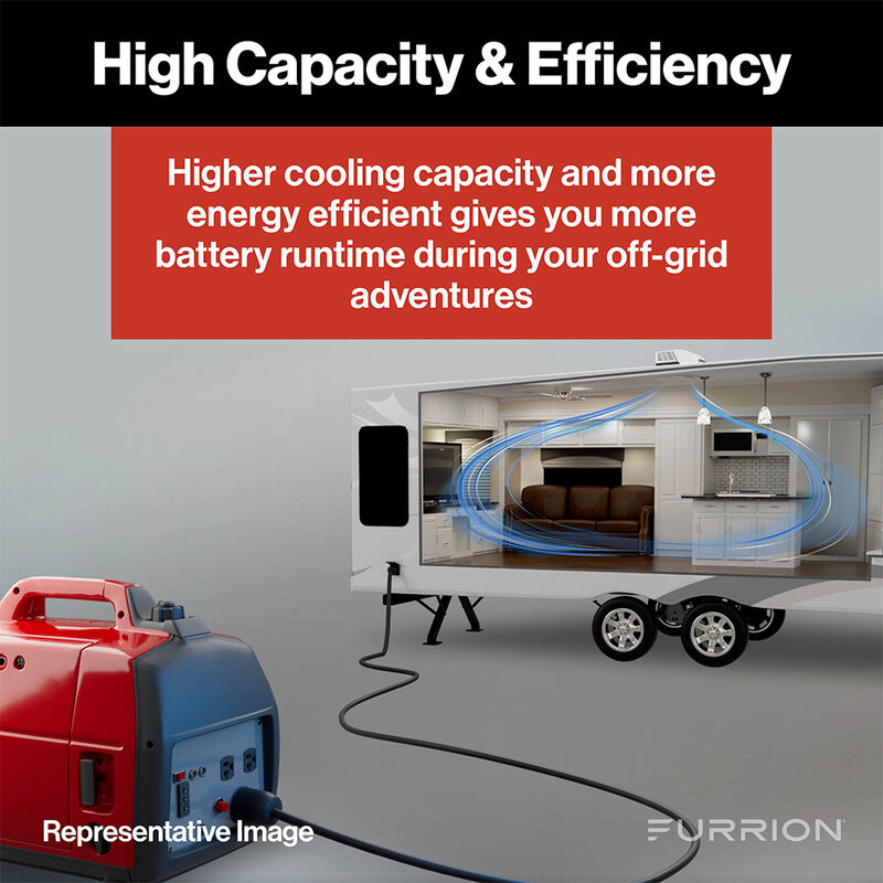 Furrion Chill Cube 18K Variable Speed RV Air Conditioner, Ducted, White image number 7