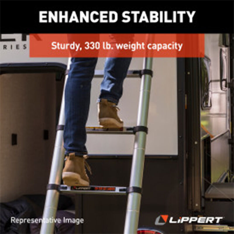 Lippert On-the-Go 12'6" Telescopic Ladder image number 6