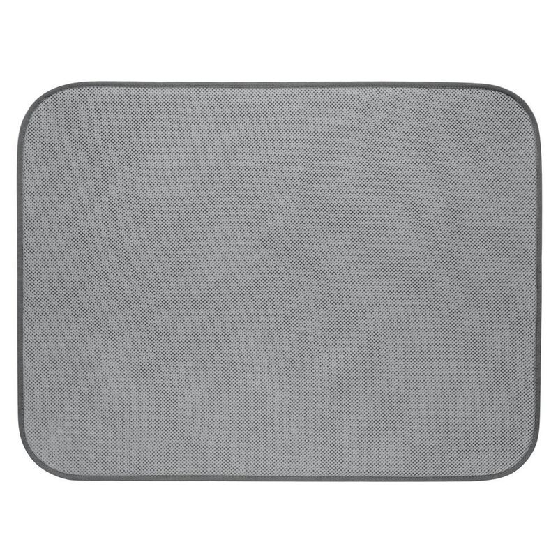 iDry Bath Mat - Pewter image number 1