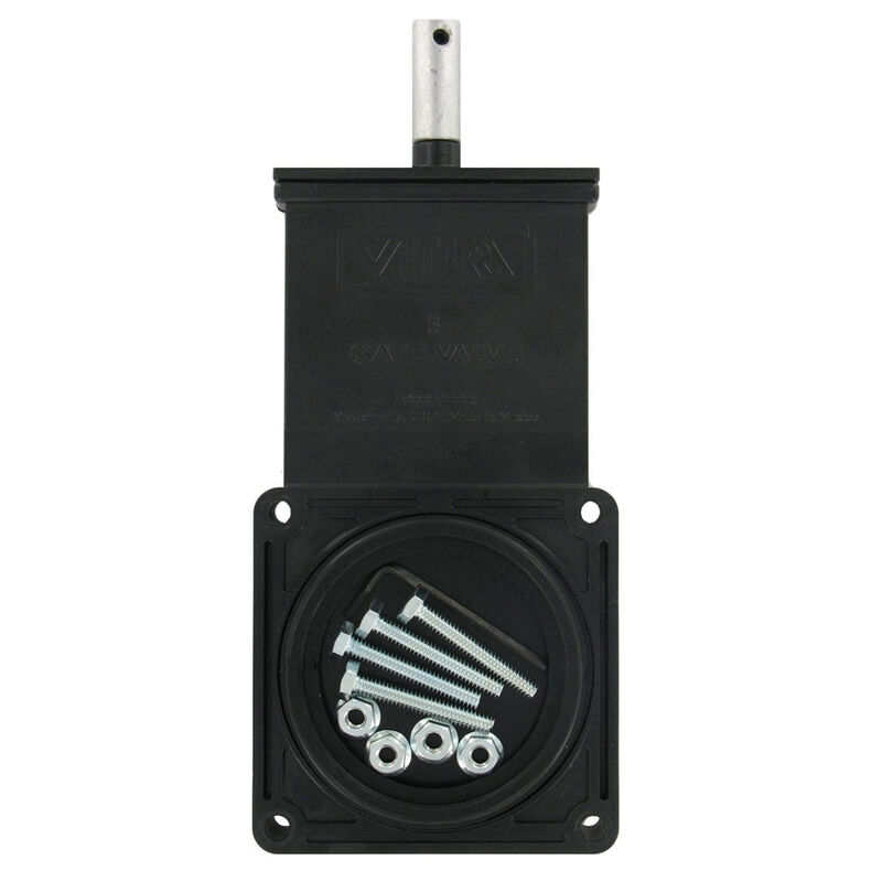 Valterra 3" Waste Valve Body with Coupler, Seals, Hardware image number 1