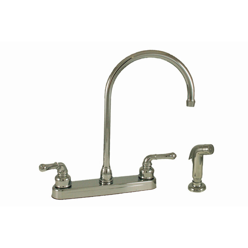 Empire Faucets Gooseneck Spout & Sprayer, Chrome image number 1