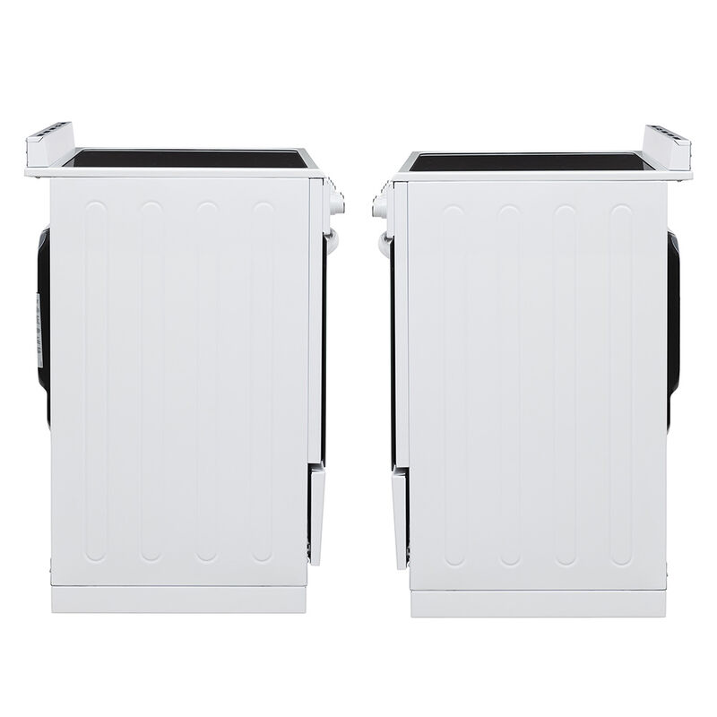 Equator 20" Electric Cooking Range with Convection Oven and Air Fryer, White image number 7