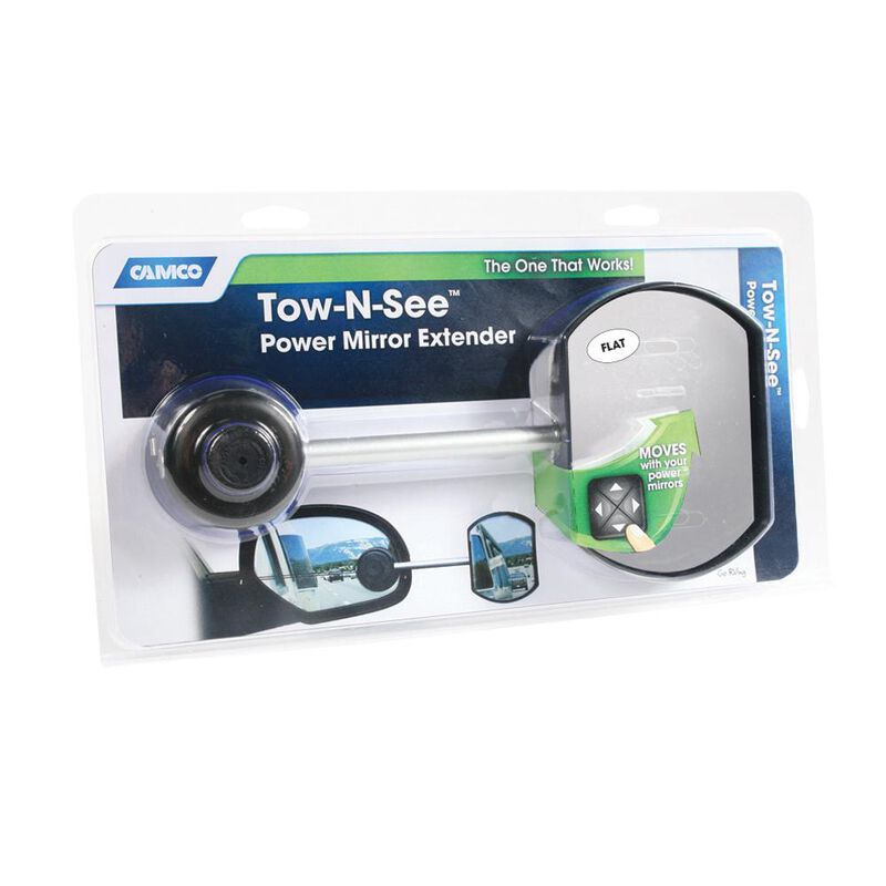 Driver's Side Tow-N-See Towing Mirror - Flat image number 2