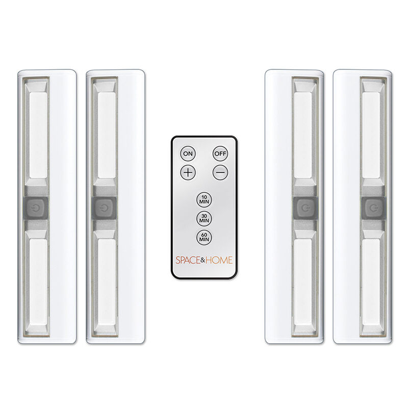 Space and Home Wireless LED Light Bars, 4-Pack image number 2