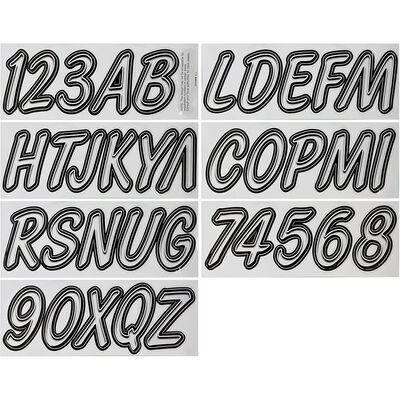 Hardline 400 Series Boat Lettering