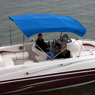 Shademate Bimini Top Sunbrella Fabric and Boot Only, 4-Bow 8'L, 54"H, 67"-72"W