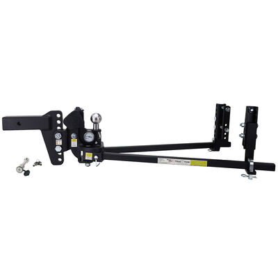 Weigh Safe TrueTow Middleweight WDH - 6" Drop, 2" Shank - 12,500 GTW w/Hitch Pin Lock