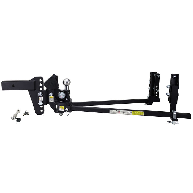 Weigh Safe TrueTow Middleweight WDH - 6" Drop, 2" Shank - 12,500 GTW w/Hitch Pin Lock image number 1