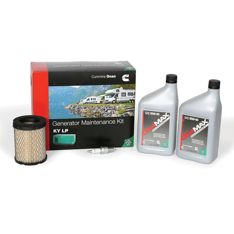 Cummins Onan Generator Maintenance Kit for HGJAB/C/E Gasoline, A049E501 image number 1