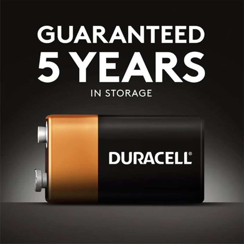 Duracell CopperTop Alkaline 9V Batteries, 2-Pack image number 3