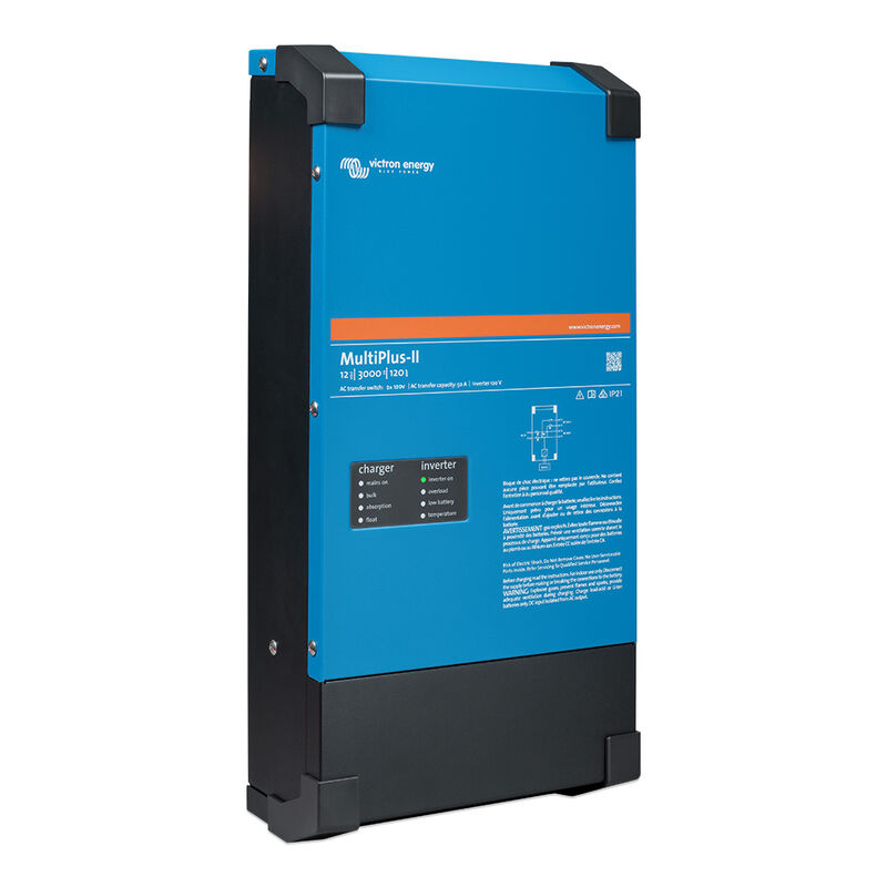 Victron Energy MultiPlus-II Inverter Charger, 12/3000/120-50 with Two 120V (UL) image number 1