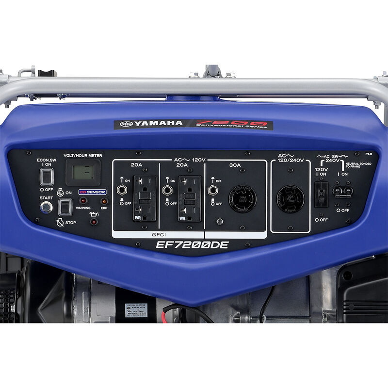 Yamaha EF7200D 7200-Watt Generator with CO Sensor image number 5