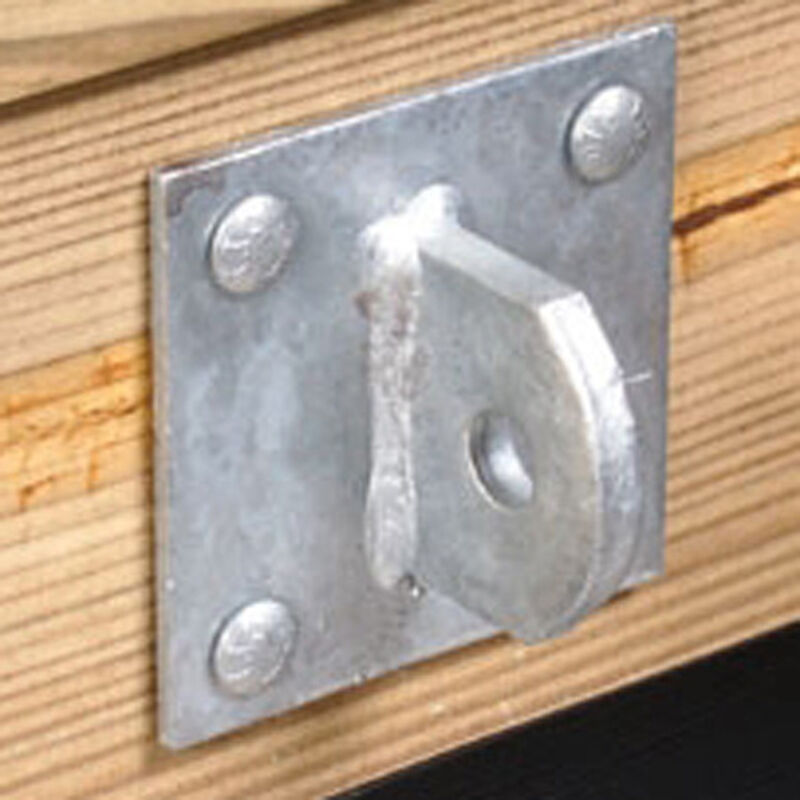 Commercial-Grade 1/4" Floating Dock Hardware - Male T Connector image number 1