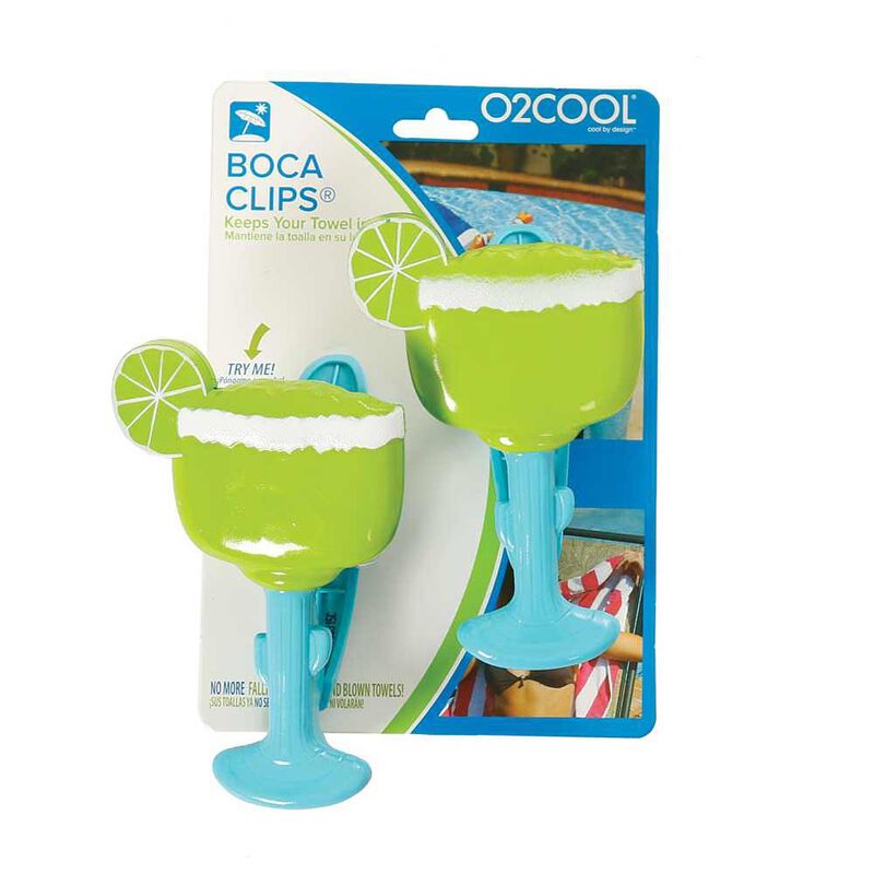 Boca Towel Clips, Set of 2, Margaritas image number 1