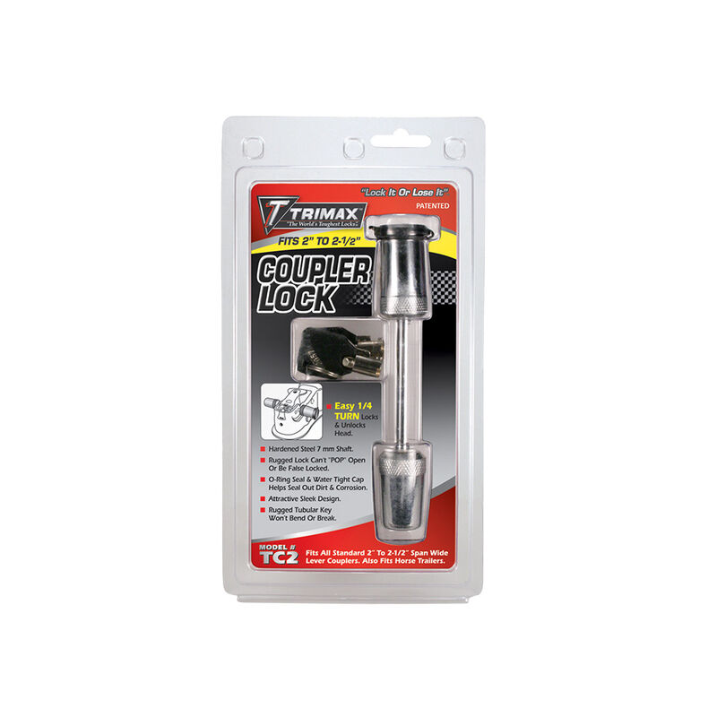 Trimax TC2 Trailer Coupler Lock image number 1