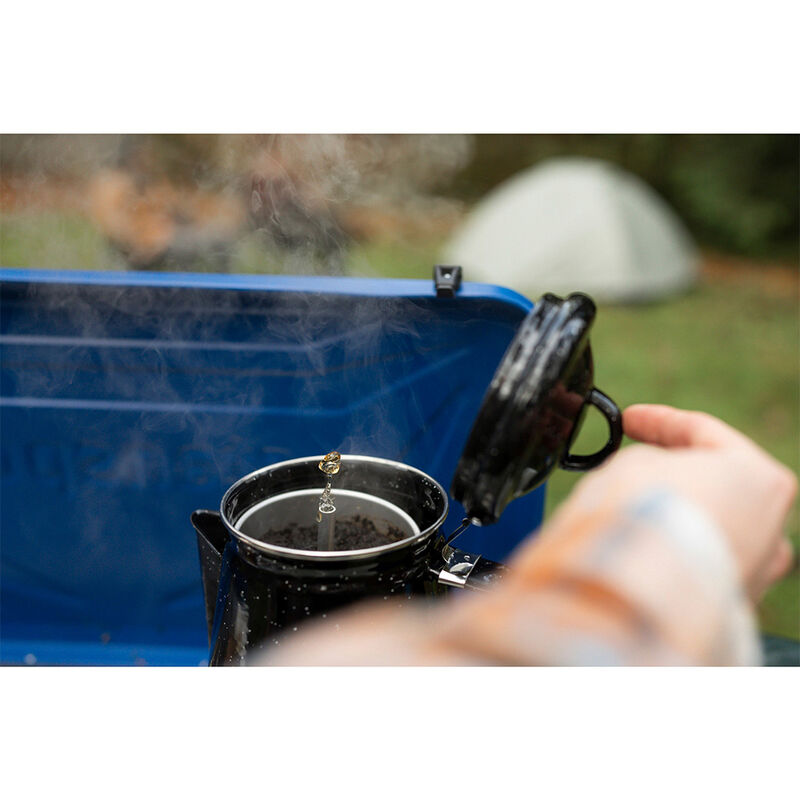 Stansport Enamel Percolator Coffee Pot and 4-Mug Set image number 13