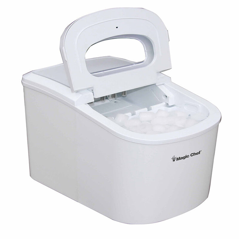 Magic Chef Portable Ice Maker, 27 Lb., White image number 2