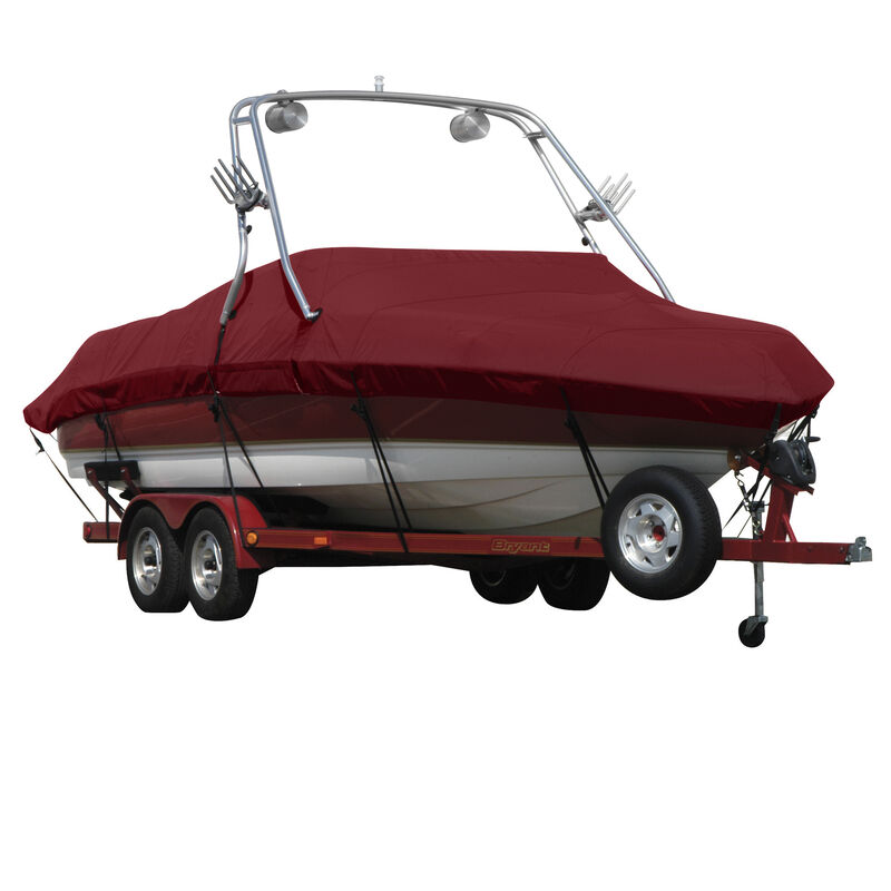 Sunbrella Boat Cover For Bayliner Deck Boat 219 W/Ext Platform W/Xtreme Tower image number 1
