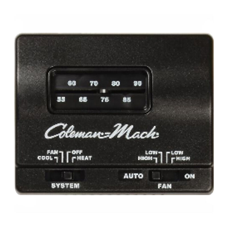 Coleman RVP Wall Thermostat, Cool Only; Analog Readout; 12 Volt DC image number 1