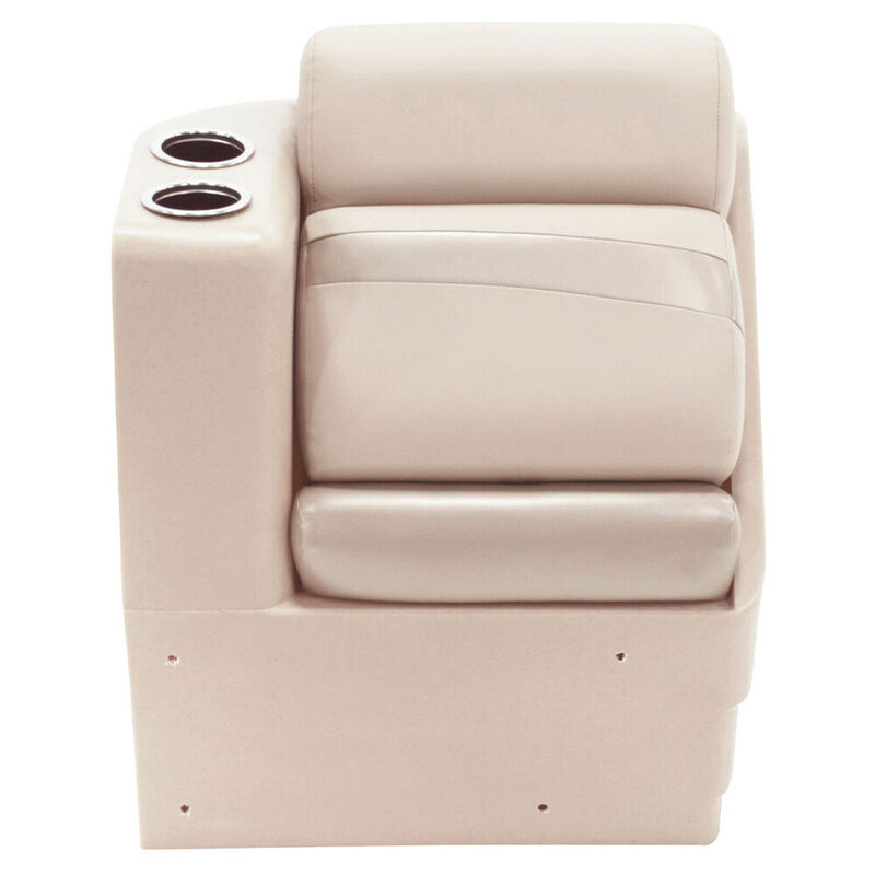 Taylor Made Platinum Series 17" Left Arm Exit Pontoon Chaise image number 1