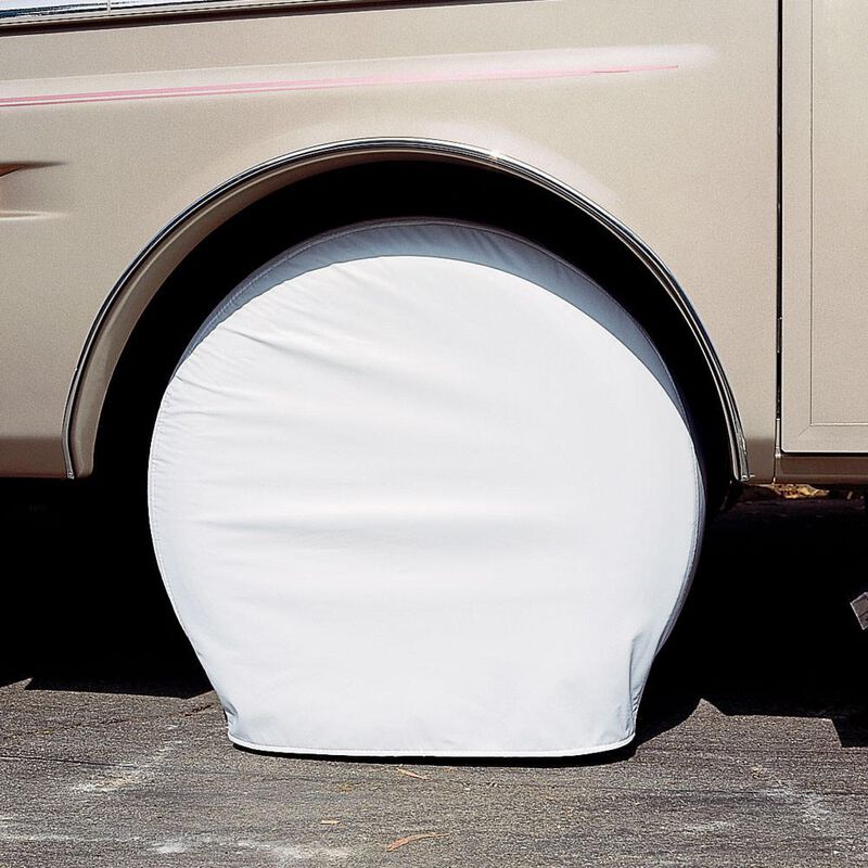 Ultra Tyre Gard, Set of 2, Polar White, 27" to 29"  image number 1