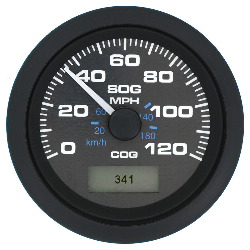 Sierra Premier Pro 3" GPS Speedometer With LCD, 120 MPH image number 1