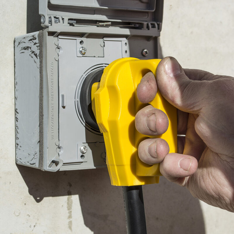 Sportsman Series 30 Ft. 125/250 Volt 50 Amp Marine Type Pigtail Extension Cord image number 2