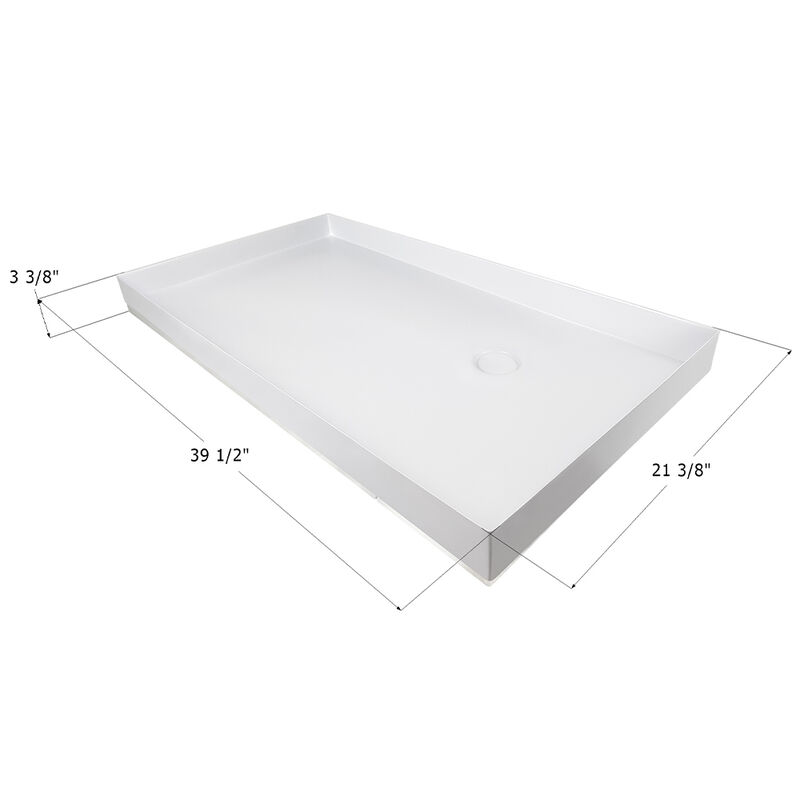 Icon Technologies Shower Pan, SP500-PW, Assembly image number 1