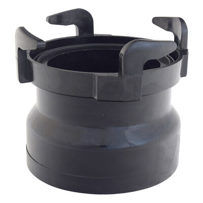 Valterra Rotating Rigid Sewer Pipe Adapter, 3" Hub x Bayonet Hooks