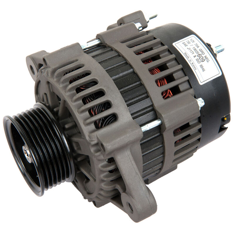 Sierra Alternator For Mercury Marine Engine, Sierra Part #18-6293 image number 1