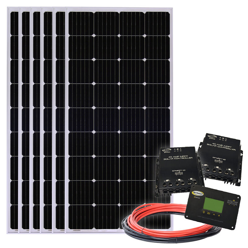 Go Power! 1200-Watt Solar AE-6 All-Electric Kit image number 1